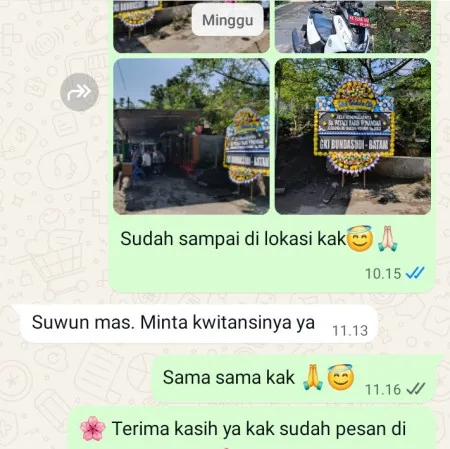 Pengiriman Papan Bunga Duka Gandaria