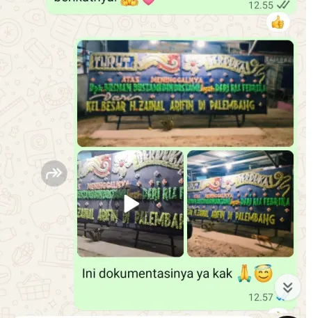 Pengiriman Papan Bunga Duka Gandaria
