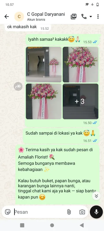 Pengiriman Karangan Bunga Gandaria