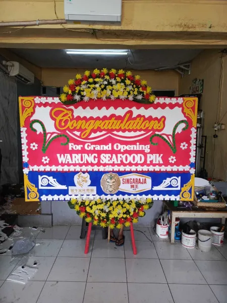 Papan Bunga Ucapan Selamat Gandaria