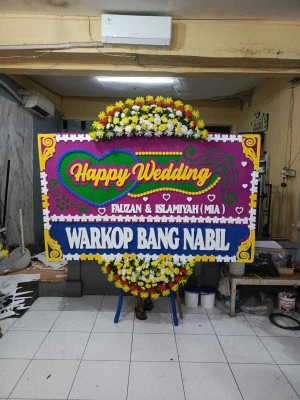 Papan Bunga di Gandaria