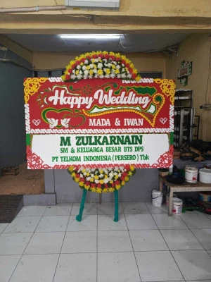 Papan Bunga di Gandaria