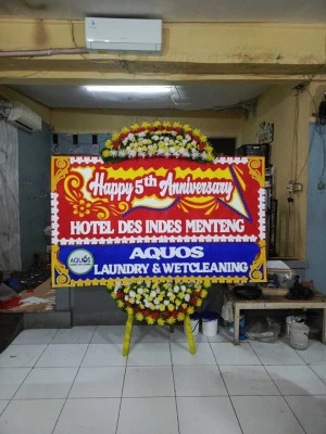 Papan Bunga di Gandaria